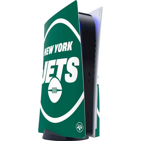 NFL New York Jets Large Logo PlayStation PS5 Skins