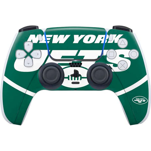 NFL New York Jets Large Logo PlayStation PS5 Skins