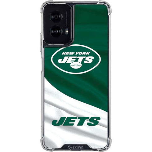 NFL New York Jets Moto G Power 5G (2024) Clear Case