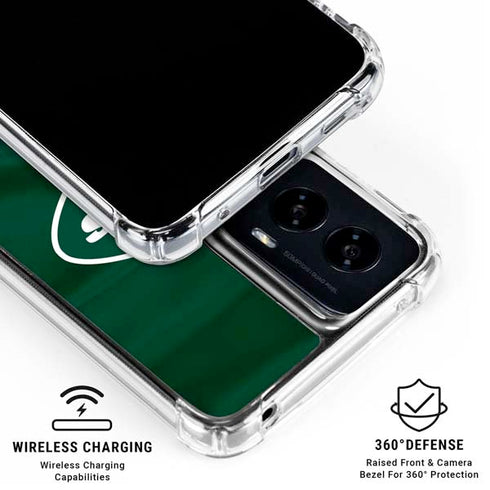 NFL New York Jets Moto G Power 5G (2024) Clear Case
