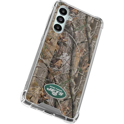 NFL New York Jets Realtree AP Camo Galaxy A16 5G Clear Case