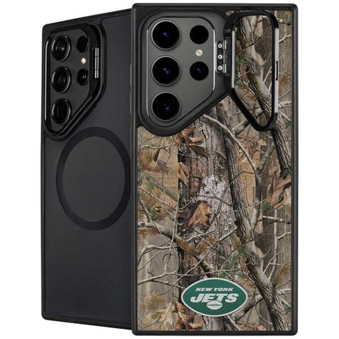 NFL New York Jets Realtree AP Camo Galaxy S25 Ultra Kickstand Case