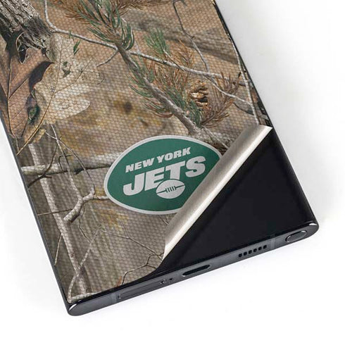 NFL New York Jets Realtree AP Camo Galaxy S25 Ultra Skin