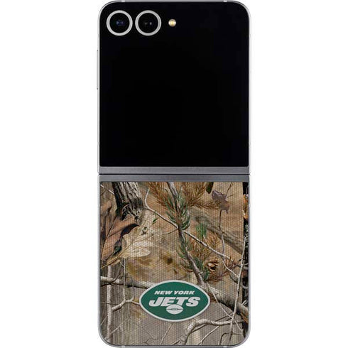 NFL New York Jets Realtree AP Camo Galaxy Z Flip6 Skin