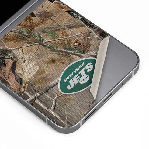 NFL New York Jets Realtree AP Camo Galaxy Z Flip6 Skin