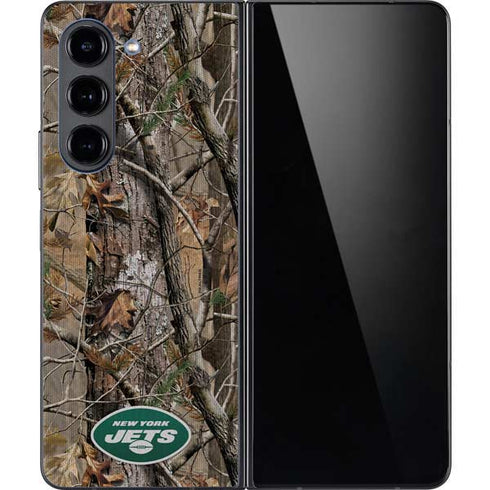 NFL New York Jets Realtree AP Camo Galaxy Z Fold5 5G Skin