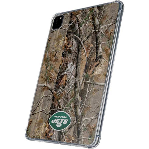 NFL New York Jets Realtree AP Camo iPad Pro 11in (2024) Clear Case