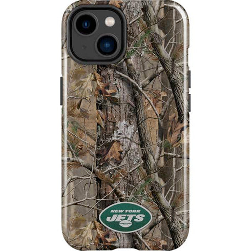 NFL New York Jets Realtree AP Camo iPhone 15 Impact Case