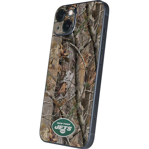 NFL New York Jets Realtree AP Camo iPhone 15 Skin