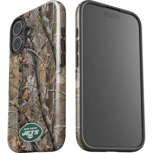 NFL New York Jets Realtree AP Camo iPhone 16 Impact Case