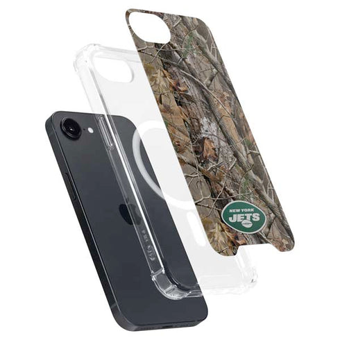 NFL New York Jets Realtree AP Camo iPhone 16e MagSafe Case