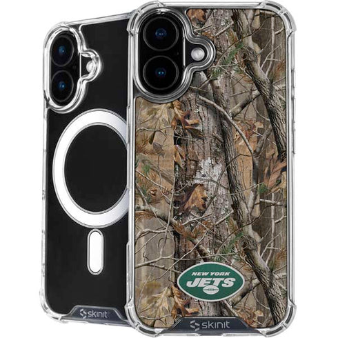 NFL New York Jets Realtree AP Camo iPhone 17 MagSafe Case