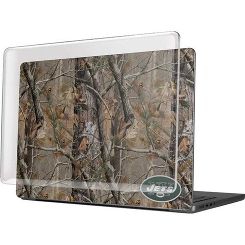 NFL New York Jets Realtree AP Camo MacBook Pro 14in (2021-24) Case plus Skin