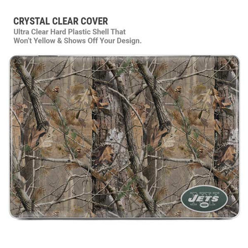 NFL New York Jets Realtree AP Camo MacBook Pro 14in (2021-24) Case plus Skin
