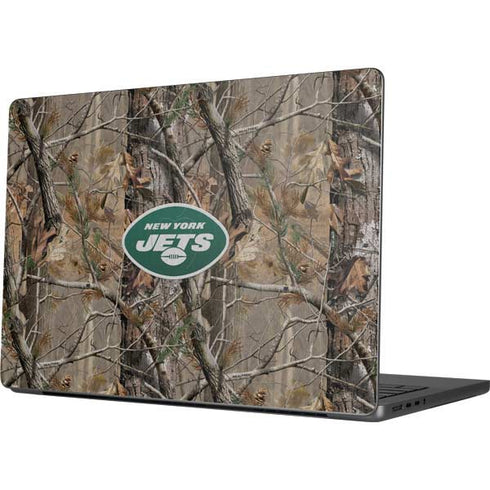 NFL New York Jets Realtree AP Camo Apple MacBook Pro 14-inch Skin