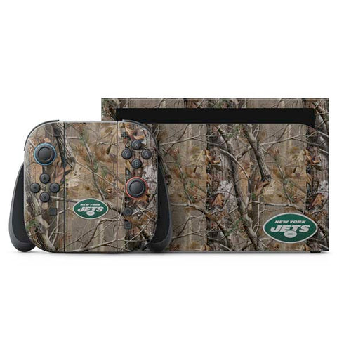NFL New York Jets Realtree AP Camo Nintendo Switch 2 (2025) with Joy-Con Skin