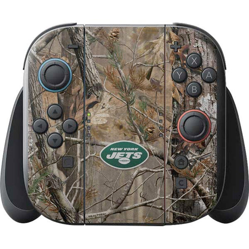 NFL New York Jets Realtree AP Camo Nintendo Switch 2 (2025) with Joy-Con Skin