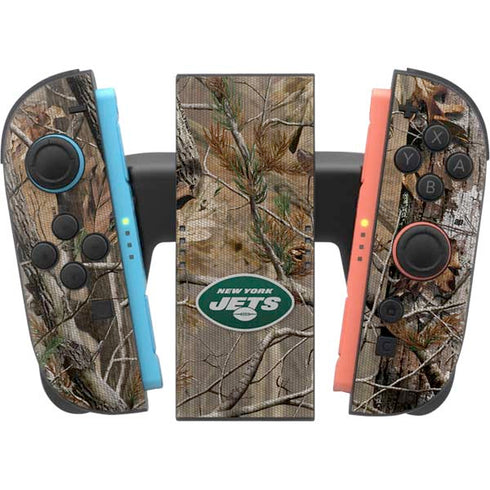 NFL New York Jets Realtree AP Camo Nintendo Switch 2 (2025) Joy-Con Controller Skin