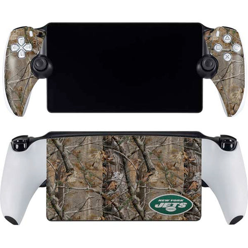NFL New York Jets Realtree AP Camo PlayStation Portal Remote Player Skin
