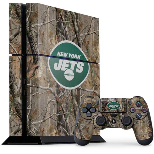 NFL New York Jets Realtree AP Camo PlayStation PS4 Skins