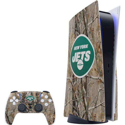NFL New York Jets Realtree AP Camo PlayStation PS5 Skins