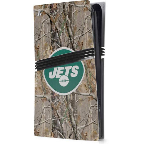 NFL New York Jets Realtree AP Camo PS5 Pro Console Skin