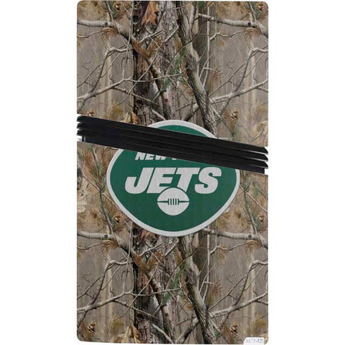 NFL New York Jets Realtree AP Camo PS5 Pro Console Skin