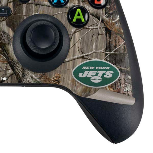 NFL New York Jets Realtree AP Camo Xbox Series X Bundle Skin