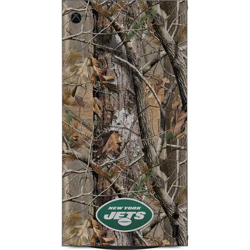 NFL New York Jets Realtree AP Camo XBox Series X Digital Edition Console Skin