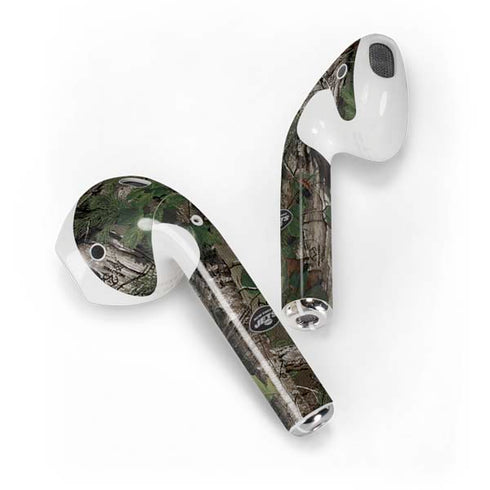 NFL New York Jets Realtree Xtra Green Camo Apple AirPods Skin