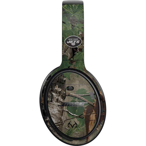 NFL New York Jets Realtree Xtra Green Camo Bose QuietComfort 35 II Headphones Skin