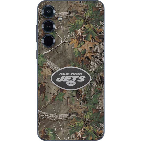 NFL New York Jets Realtree Xtra Green Camo Galaxy A55 5G Skin