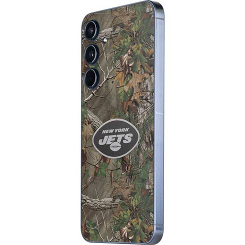 NFL New York Jets Realtree Xtra Green Camo Galaxy A55 5G Skin
