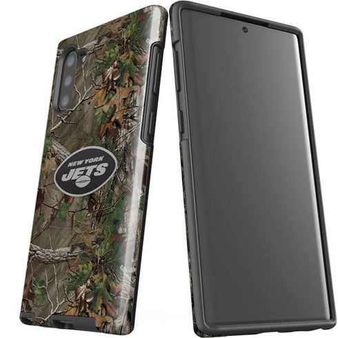 NFL New York Jets Realtree Xtra Green Camo Galaxy Note 10 Pro Case