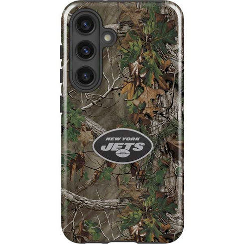 NFL New York Jets Realtree Xtra Green Camo Galaxy S25 Plus Impact Case