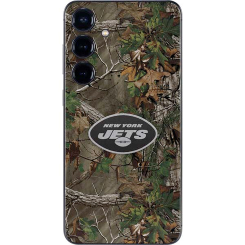 NFL New York Jets Realtree Xtra Green Camo Galaxy S25 Plus Skin