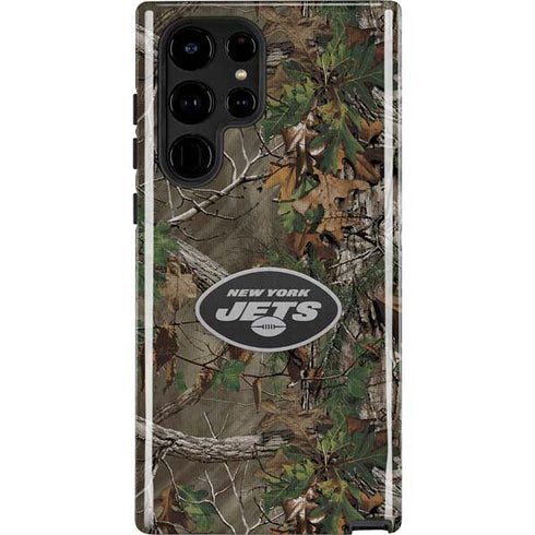 NFL New York Jets Realtree Xtra Green Camo Galaxy S25 Ultra Impact Case