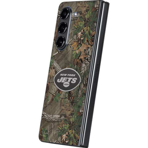 NFL New York Jets Realtree Xtra Green Camo Galaxy Z Fold5 5G Skin