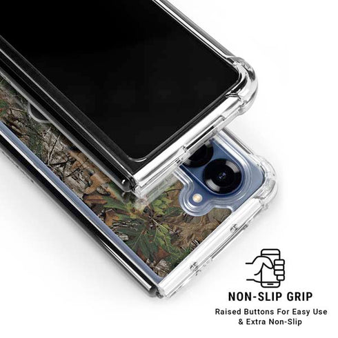 NFL New York Jets Realtree Xtra Green Camo Galaxy Z Fold6 Clear Case