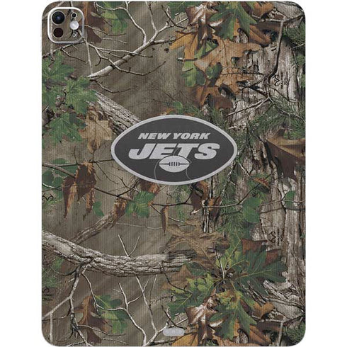 NFL New York Jets Realtree Xtra Green Camo iPad Pro 13in M4 (2024) Skin