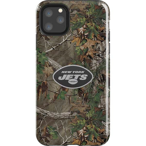 NFL New York Jets Realtree Xtra Green Camo iPhone Cases