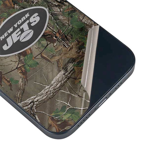 NFL New York Jets Realtree Xtra Green Camo iPhone 15 Skin