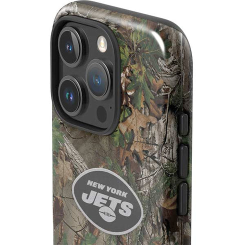NFL New York Jets Realtree Xtra Green Camo iPhone 16 Pro Max Impact Case