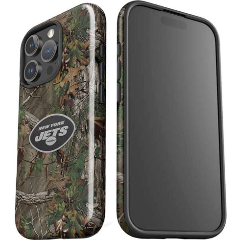 NFL New York Jets Realtree Xtra Green Camo iPhone 16 Pro Max Impact Case