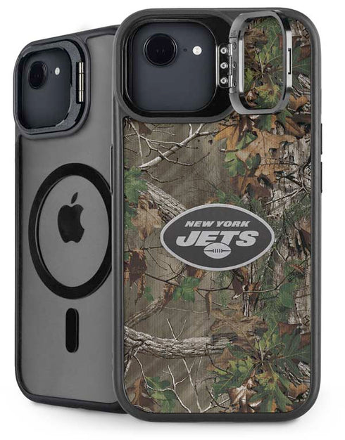 NFL New York Jets Realtree Xtra Green Camo iPhone 16e Kickstand Case
