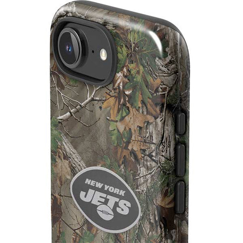 NFL New York Jets Realtree Xtra Green Camo iPhone 16e Impact Case