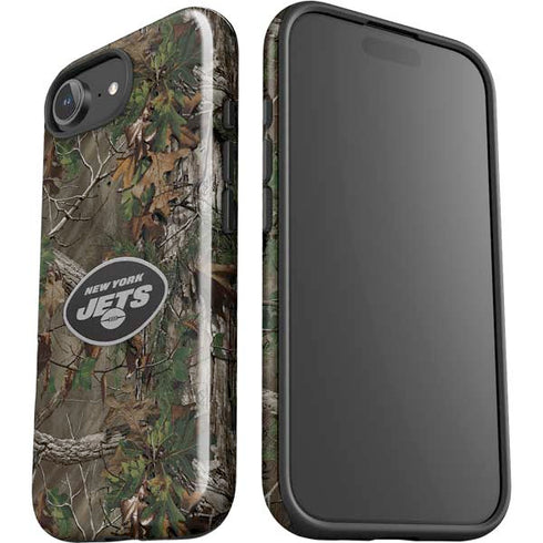 NFL New York Jets Realtree Xtra Green Camo iPhone 16e Impact Case