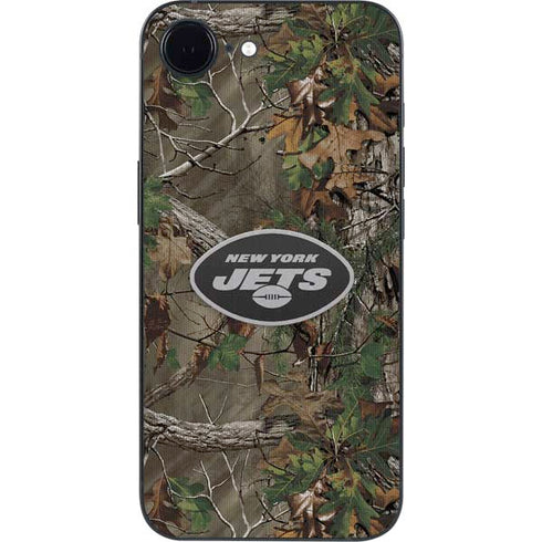 NFL New York Jets Realtree Xtra Green Camo iPhone 16e Skin