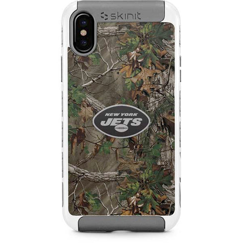 NFL New York Jets Realtree Xtra Green Camo iPhone Cases
