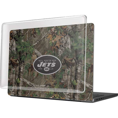 NFL New York Jets Realtree Xtra Green Camo MacBook Pro 14in (2021-24) Case plus Skin